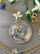 Load image into Gallery viewer, Sapphire Shaker Locket