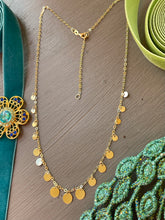 Load image into Gallery viewer, 14k Golden Disc Necklace
