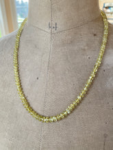 Load image into Gallery viewer, 14k Grossular Garnet Necklace