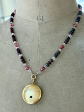 Charger l&#39;image dans la galerie, 14k Garnet and Pink Topaz Necklace