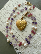 Load image into Gallery viewer, Antique French Heart Pendant