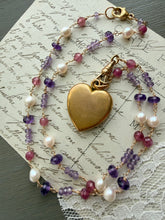 Load image into Gallery viewer, Antique French Heart Pendant