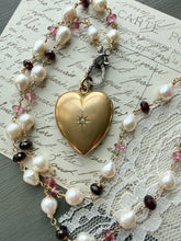 Load image into Gallery viewer, Vintage W&amp;H Co Heart Locket