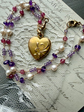 Load image into Gallery viewer, Antique French Heart Pendant