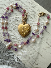 Load image into Gallery viewer, Antique French Heart Pendant