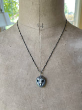 Cargar imagen en el visor de la galería, Sterling Silver Barn Owl Charm Necklace