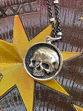 Cargar imagen en el visor de la galería, Sterling Silver Skull Necklace