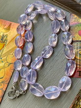 Load image into Gallery viewer, Lavender Quartz Nugget Necklace