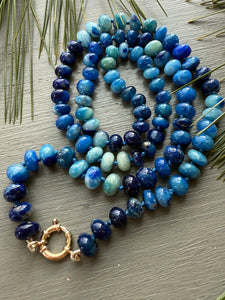 14k Afghanite Necklace