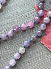 Charger l&#39;image dans la galerie, 14k Rustic Ruby Necklace &quot;Beautyberry&quot; Mini