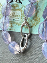 Load image into Gallery viewer, AAA Lavender Quartz Nugget Necklace