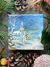 Load image into Gallery viewer, Holiday Capiz Shell Trinket Boxes