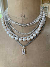 Load image into Gallery viewer, 14k Crystal Quartz and Baroque Pearl Necklace