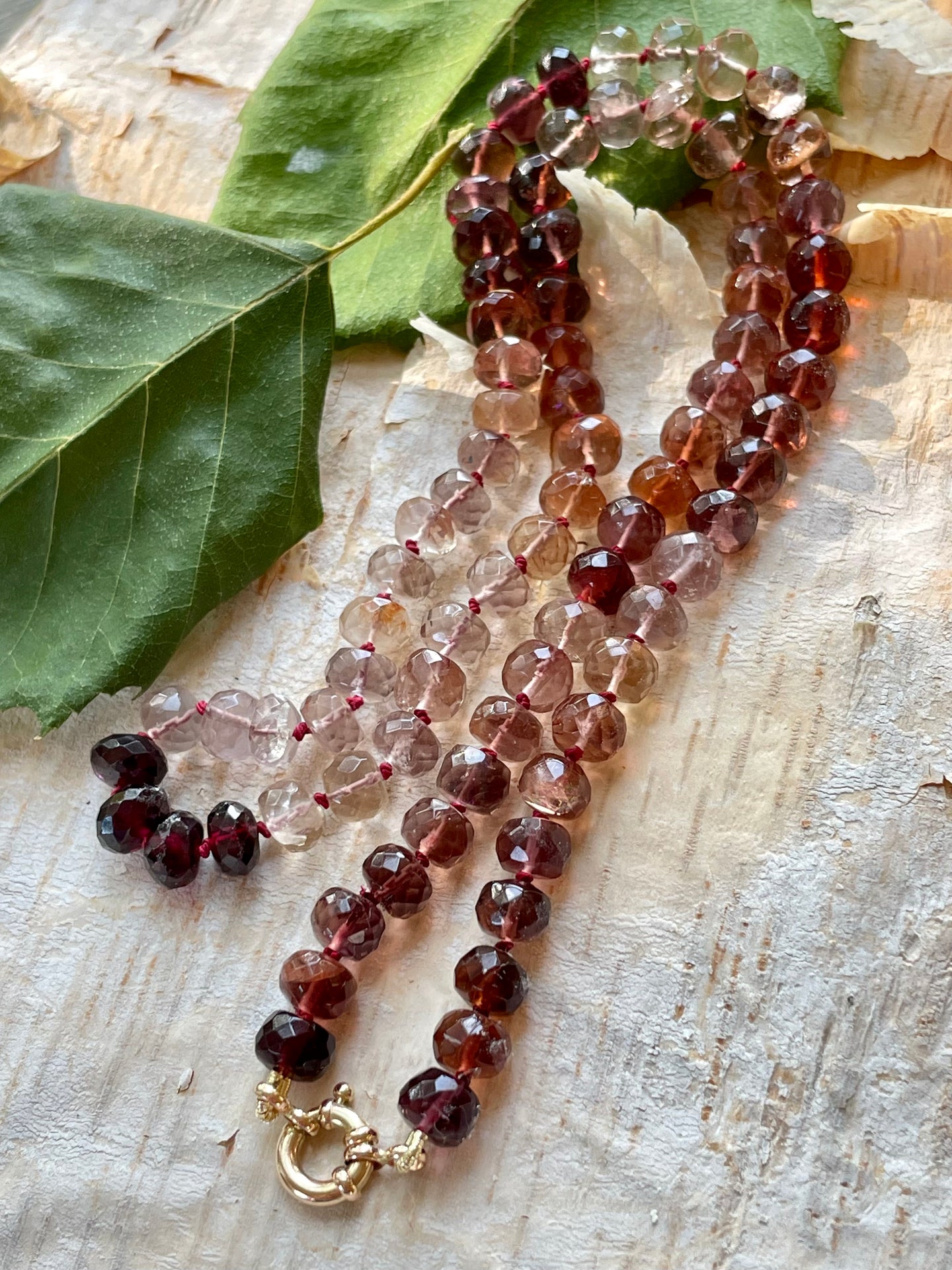 14k Fluorite Necklace