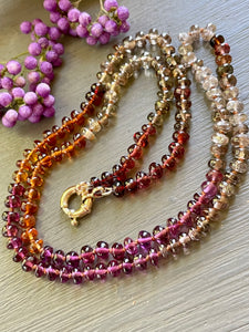 14k Multi Gem Necklace