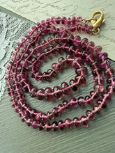 Load image into Gallery viewer, 14k Rubellite Tourmaline Necklace