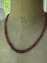 Load image into Gallery viewer, 14k Rubellite Tourmaline Necklace
