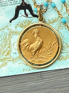 Antique French Gallia Medal