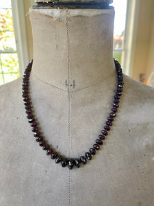 14k Rhodolite Garnet Necklace