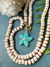Cargar imagen en el visor de la galería, Gemstone Starfish Necklace Amazonite