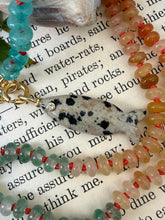 Carica l'immagine nel visualizzatore di Gallery, Dalmation Jasper Fish Necklace