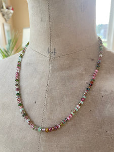 14k Tourmaline Necklace