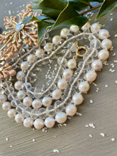 Load image into Gallery viewer, 14k Crystal Quartz and Baroque Pearl Necklace