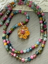 Load image into Gallery viewer, 14k Carved Citrine Tropical Flower