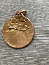 Cargar imagen en el visor de la galería, Antique French St. Christopher Medal