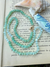 Charger l&#39;image dans la galerie, Peruvian Opal Necklace &quot;Mint&quot;