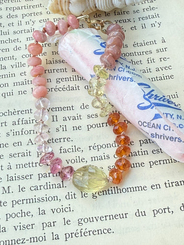 14k Saltwater Taffy Bracelet 