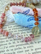 Load image into Gallery viewer, 14k Saltwater Taffy Bracelet &quot;Pink Lemonade&quot;