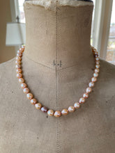 Load image into Gallery viewer, 14k Peach Petite Baroque Pearls