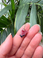 Carica l'immagine nel visualizzatore di Gallery, Carved Bi Color Tourmaline TINY Fish Charm 2