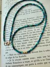 Load image into Gallery viewer, 14k Slim and Dainty Gemstone Necklaces