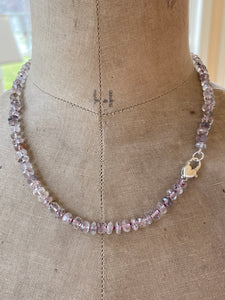 Moss Amethyst Necklace