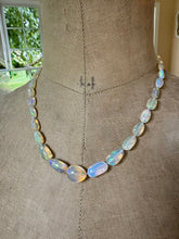 Load image into Gallery viewer, 14k Ethiopian Opal Nugget Necklace