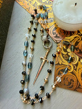 Charger l'image dans la galerie, Sterling and Bronze Sword Necklace