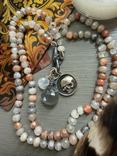 Cargar imagen en el visor de la galería, Sterling Silver Memento Mori Necklace