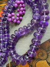 Charger l'image dans la galerie, 14k Amethyst Hand Knotted Necklace