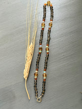 Load image into Gallery viewer, 14k Smoky Quartz and Citrine Autumn Harvest Necklace