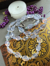 Load image into Gallery viewer, Lavender Quartz Nugget Necklace