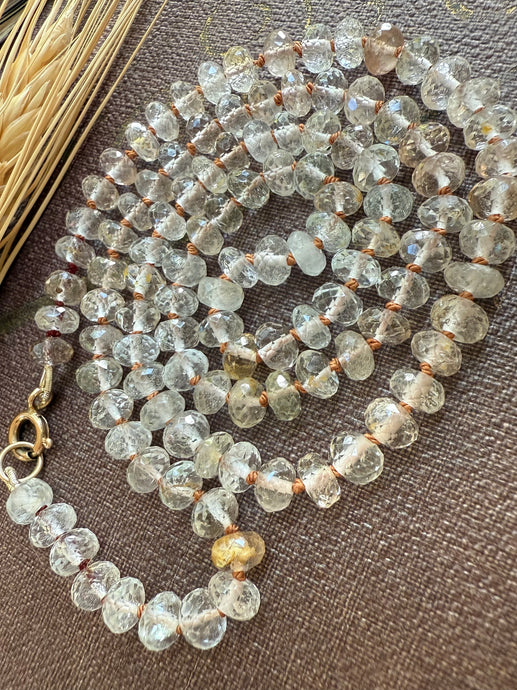 14k Topaz Necklace