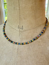 Load image into Gallery viewer, Multi Sapphire Necklace 14k