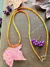 Load image into Gallery viewer, 14k Slim Songea Sapphire Necklace