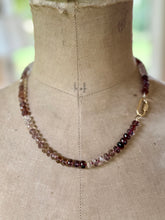 Load image into Gallery viewer, 14k Cognac Fluorite Necklace