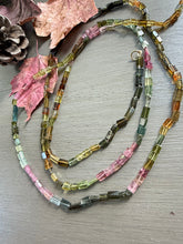 Charger l'image dans la galerie, 14k Tourmaline Necklace "Mosaic"