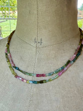 Charger l'image dans la galerie, 14k Tourmaline Necklace "Mosaic"