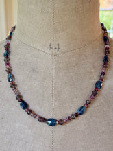 Carica l&#39;immagine nel visualizzatore di Gallery, Kyanite and Spinel Necklace