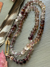 Load image into Gallery viewer, 14k Cognac Fluorite Necklace